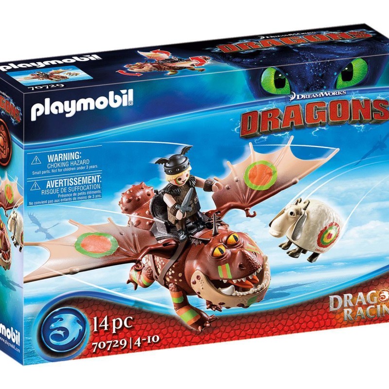 Playmobil 70729 - Dragon Racing: Fishlegs and Meatlug