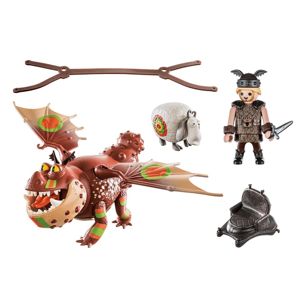 Playmobil 70729 - Dragon Racing: Fishlegs and Meatlug