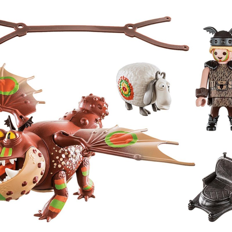Playmobil 70729 - Dragon Racing: Fishlegs and Meatlug