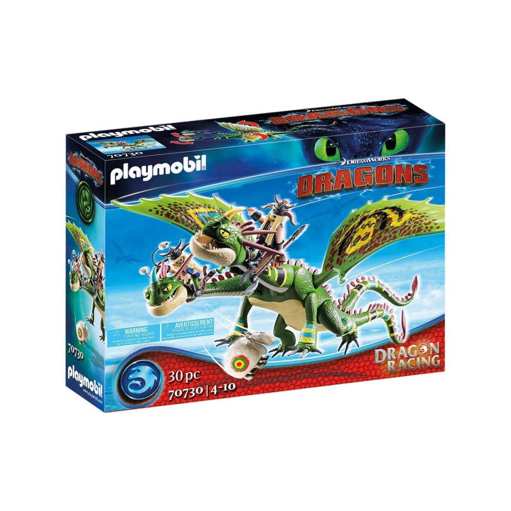 Playmobil 70730 - Dragon Racing: Ruffnut and Tuffnut with Barf and Belch