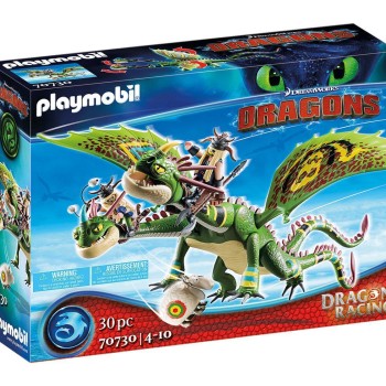 Playmobil 70730 - Dragon Racing: Ruffnut and Tuffnut with Barf and Belch