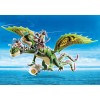 Playmobil 70730 - Dragon Racing: Ruffnut and Tuffnut with Barf and Belch