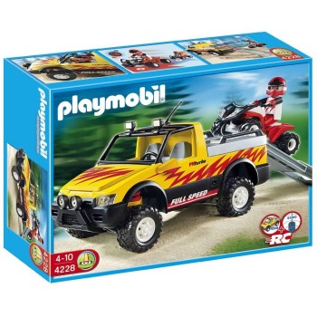Playmobil 4228 - Pick-Up Truck with Quad