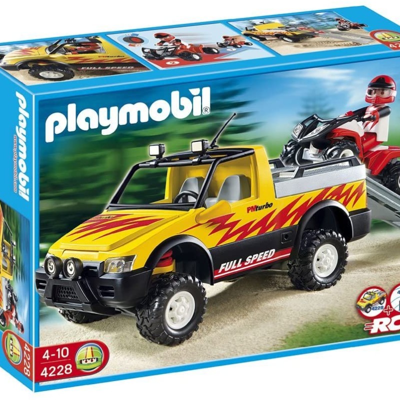 Playmobil 4228 - Pick-Up Truck with Quad