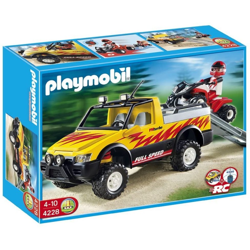 Playmobil 4228 - Pick-Up Truck with Quad