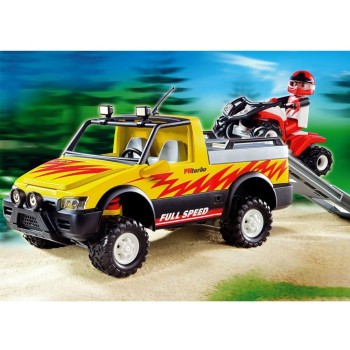 Playmobil 4228 - Pick-Up Truck with Quad