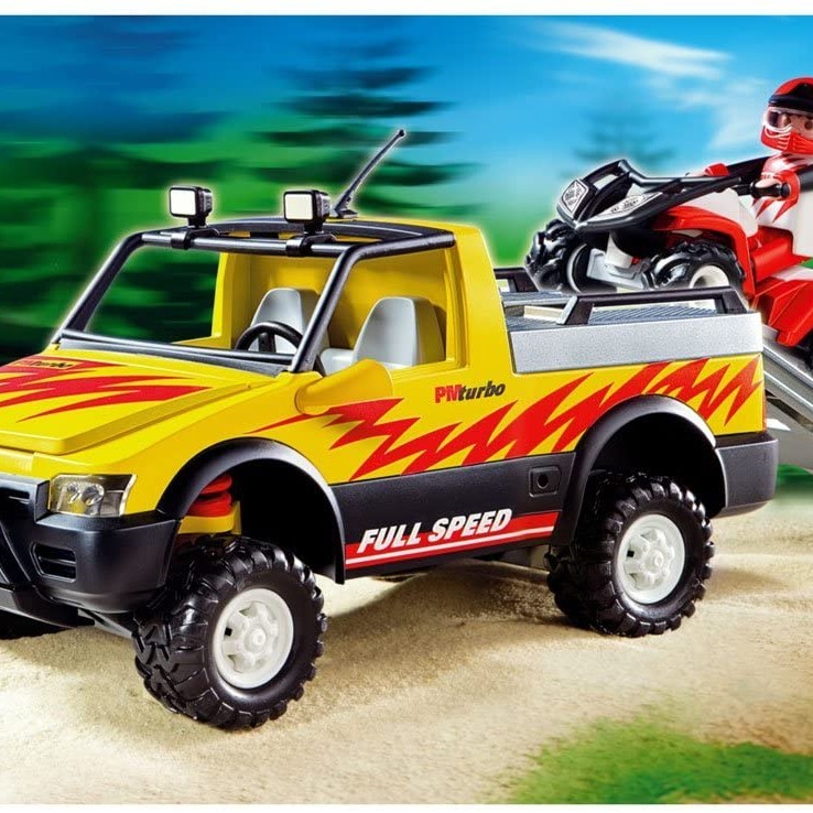 Playmobil 4228 - Pick-Up Truck with Quad