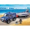 Playmobil 5187 - Police Truck with Speed Boat