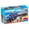 Playmobil 5187 - Police Truck with Speed Boat