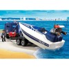 Playmobil 5187 - Police Truck with Speed Boat