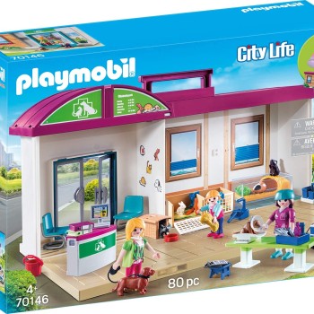 Playmobil 70146 - Take Along Vet Clinic