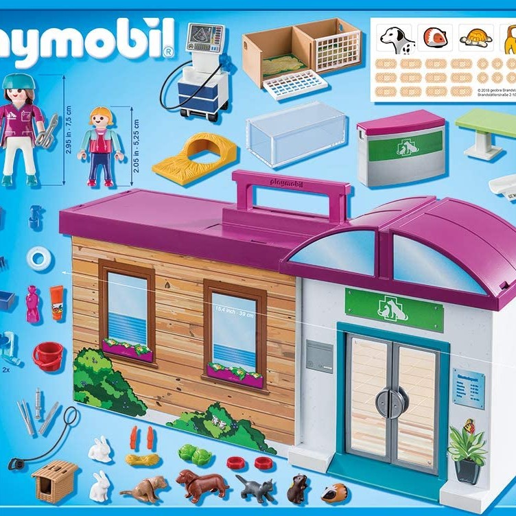 Playmobil 70146 - Take Along Vet Clinic
