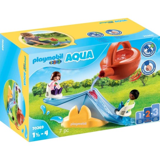 Playmobil 70269 - Water Seesaw with Watering Can - Playmobil 1.2.3. Aqua