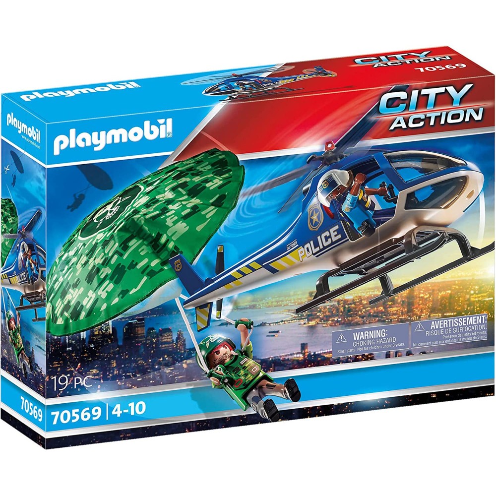 Playmobil 70569 - Police Parachute Search