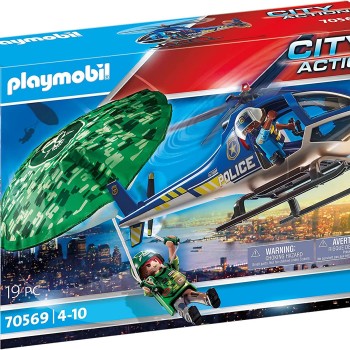 Playmobil 70569 - Police Parachute Search
