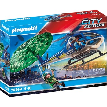 Playmobil 70569 - Police Parachute Search