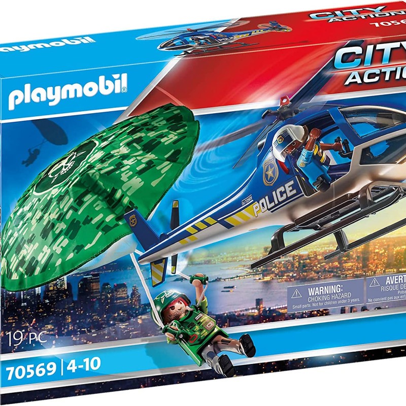 Playmobil 70569 - Police Parachute Search
