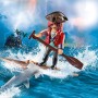 Playmobil 70598 - Pirate with Raft - Special Plus