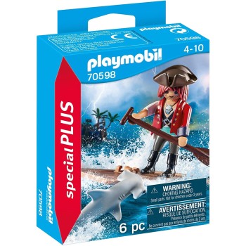 Playmobil 70598 - Pirate with Raft - Special Plus