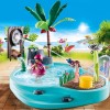 Playmobil 70610 - Small Pool with Water Sprayer - Family Fun Vacation