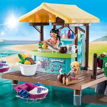 Playmobil 70612 - Paddle Boat Rental - Family Fun Vacation