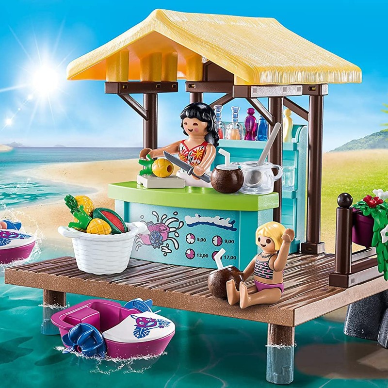 Playmobil 70612 - Paddle Boat Rental - Family Fun Vacation