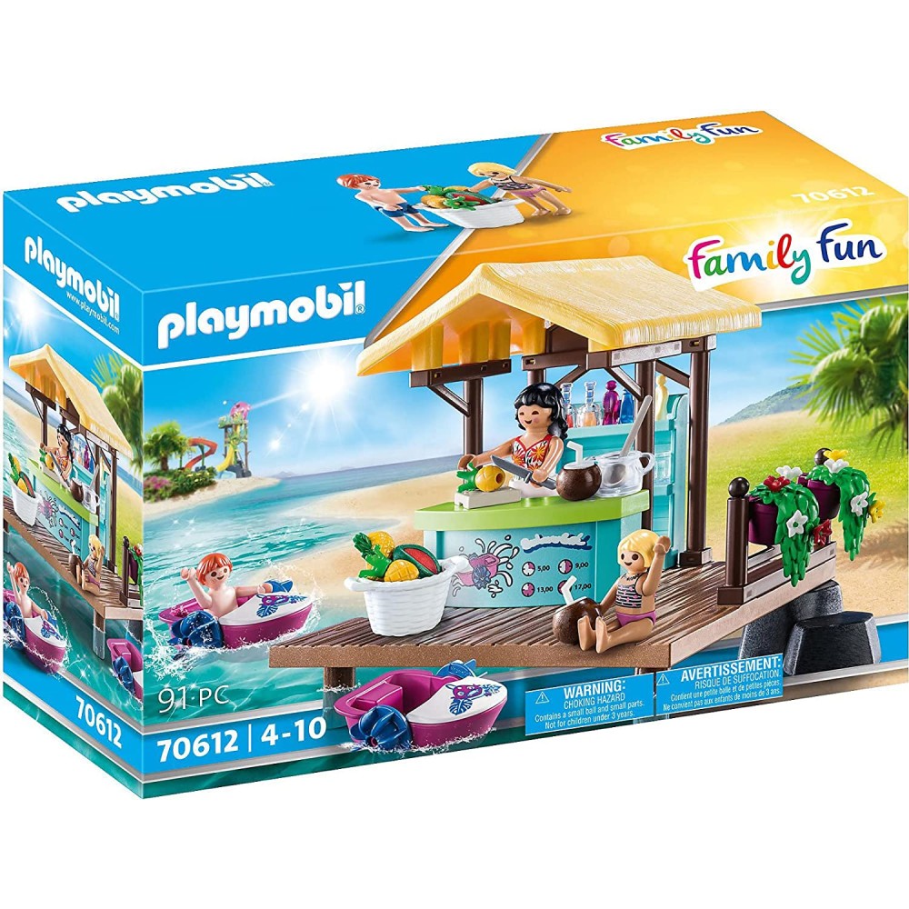 Playmobil 70612 - Paddle Boat Rental - Family Fun Vacation