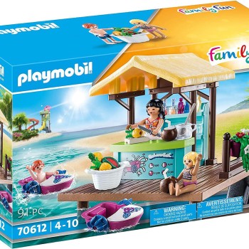 Playmobil 70612 - Paddle Boat Rental - Family Fun Vacation