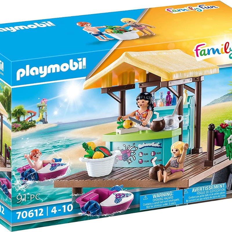 Playmobil 70612 - Paddle Boat Rental - Family Fun Vacation