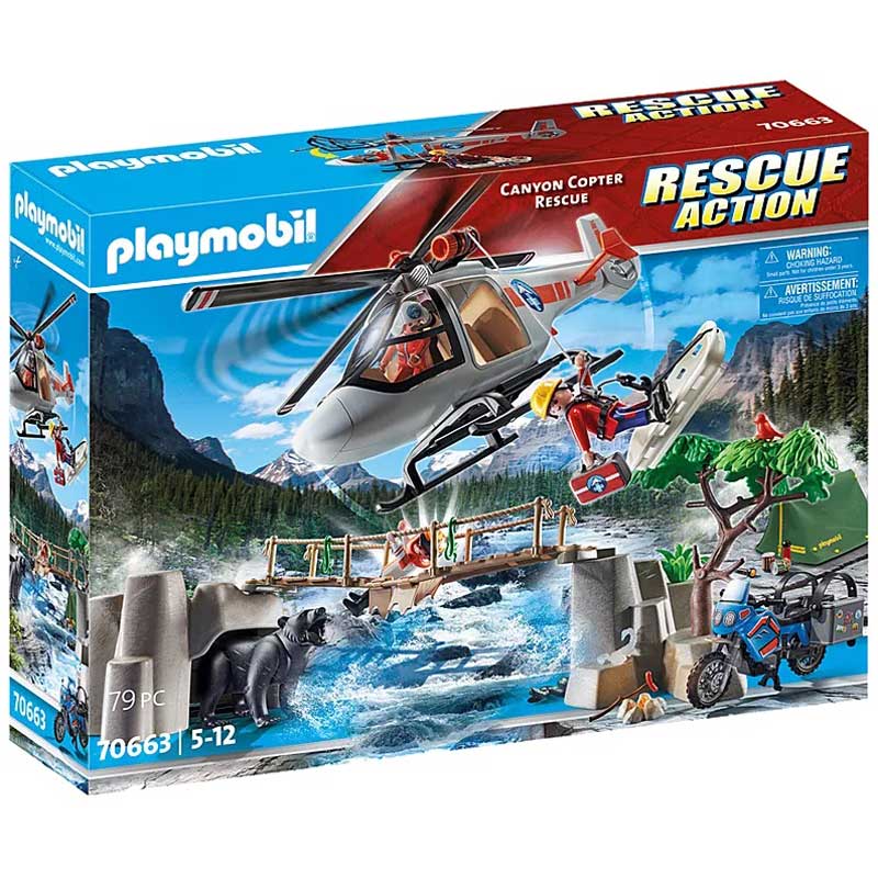 Playmobil 70663 - Canyon Airlift Operation