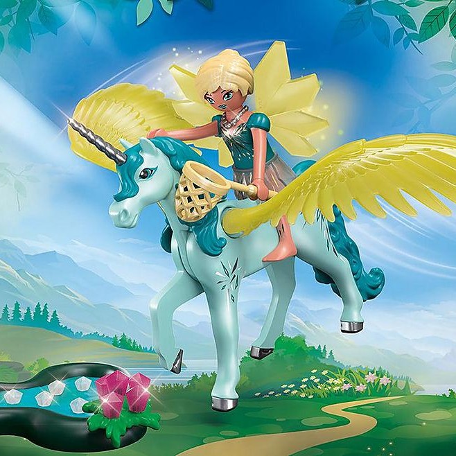 Playmobil 70809 - Crystal Fairy with Unicorn - Ayuma