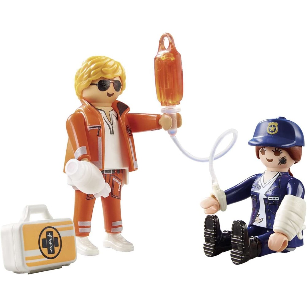 Playmobil 70823 - Emergency Doctor and Policewoman - Duo Pack