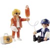 Playmobil 70823 - Emergency Doctor and Policewoman - Duo Pack