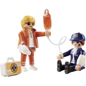 Playmobil 70823 - Emergency Doctor and Policewoman - Duo Pack