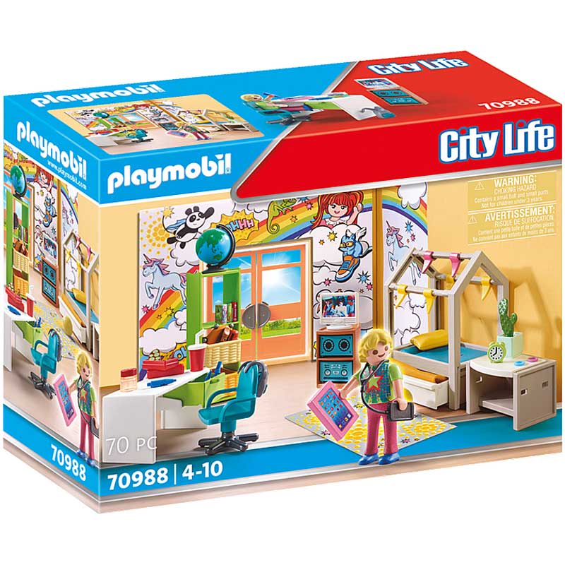 Playmobil 70988 - Teenagers Room - City Life 