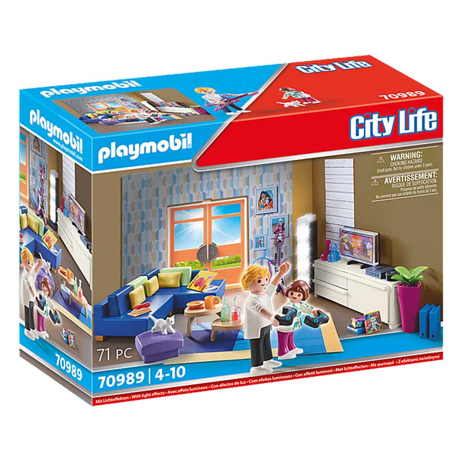 Playmobil 70989 - Living Room with Light - City Life