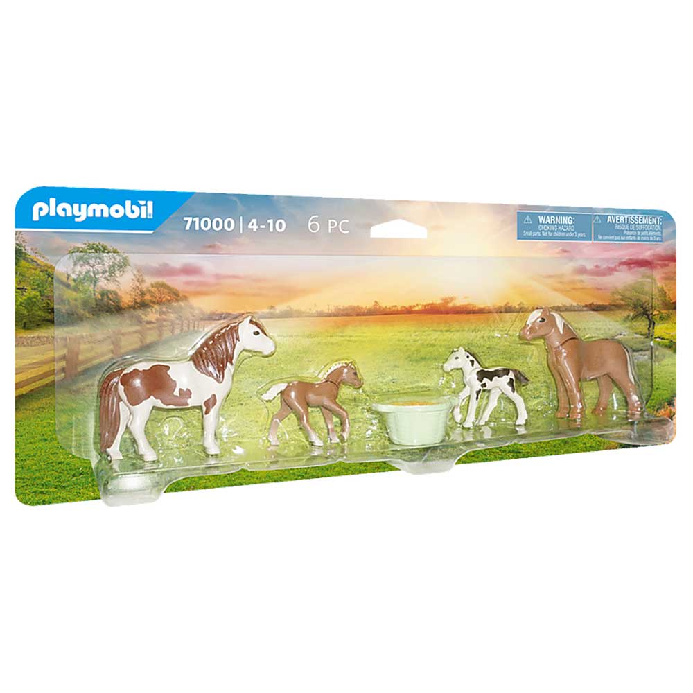 Playmobil 71000 - 2 Icelandic Horses with Foals - Country Pony Farm