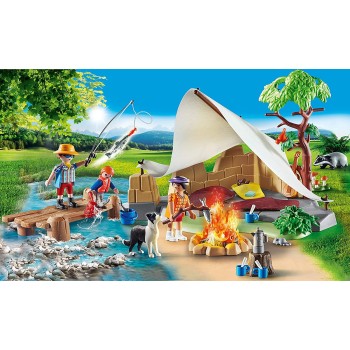 Playmobil 70743 - Family Camping Trip