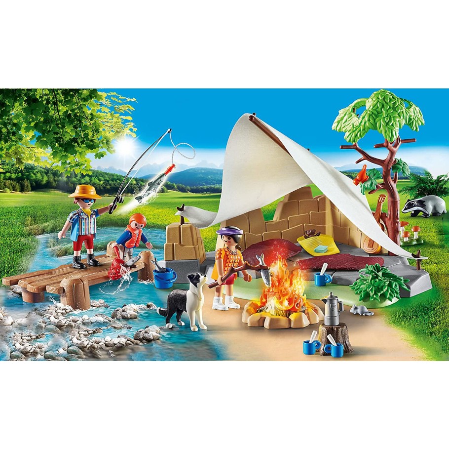 Playmobil 70743 - Family Camping Trip