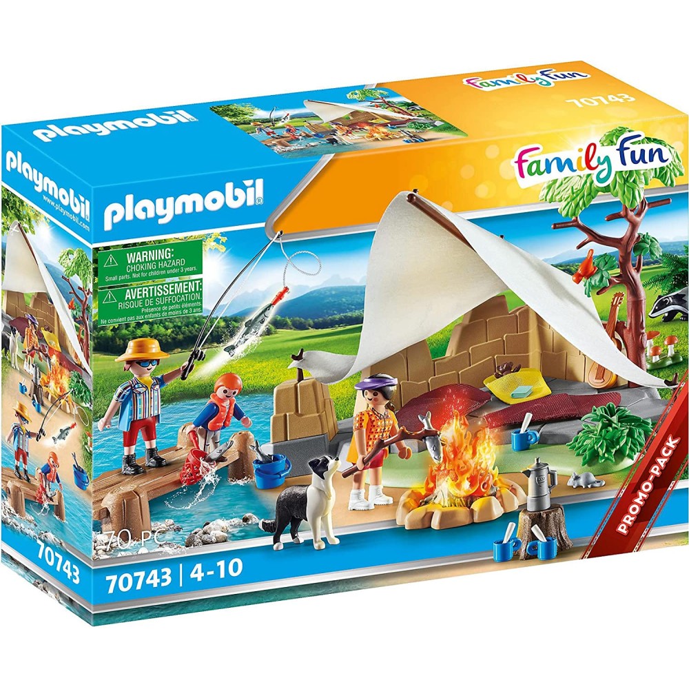 Playmobil 70743 - Family Camping Trip