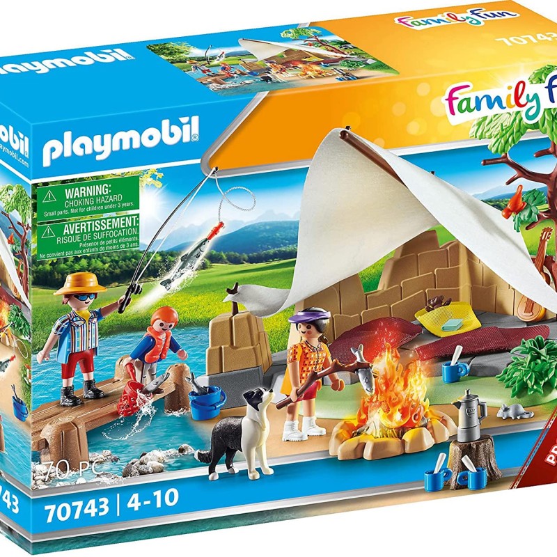Playmobil 70743 - Family Camping Trip
