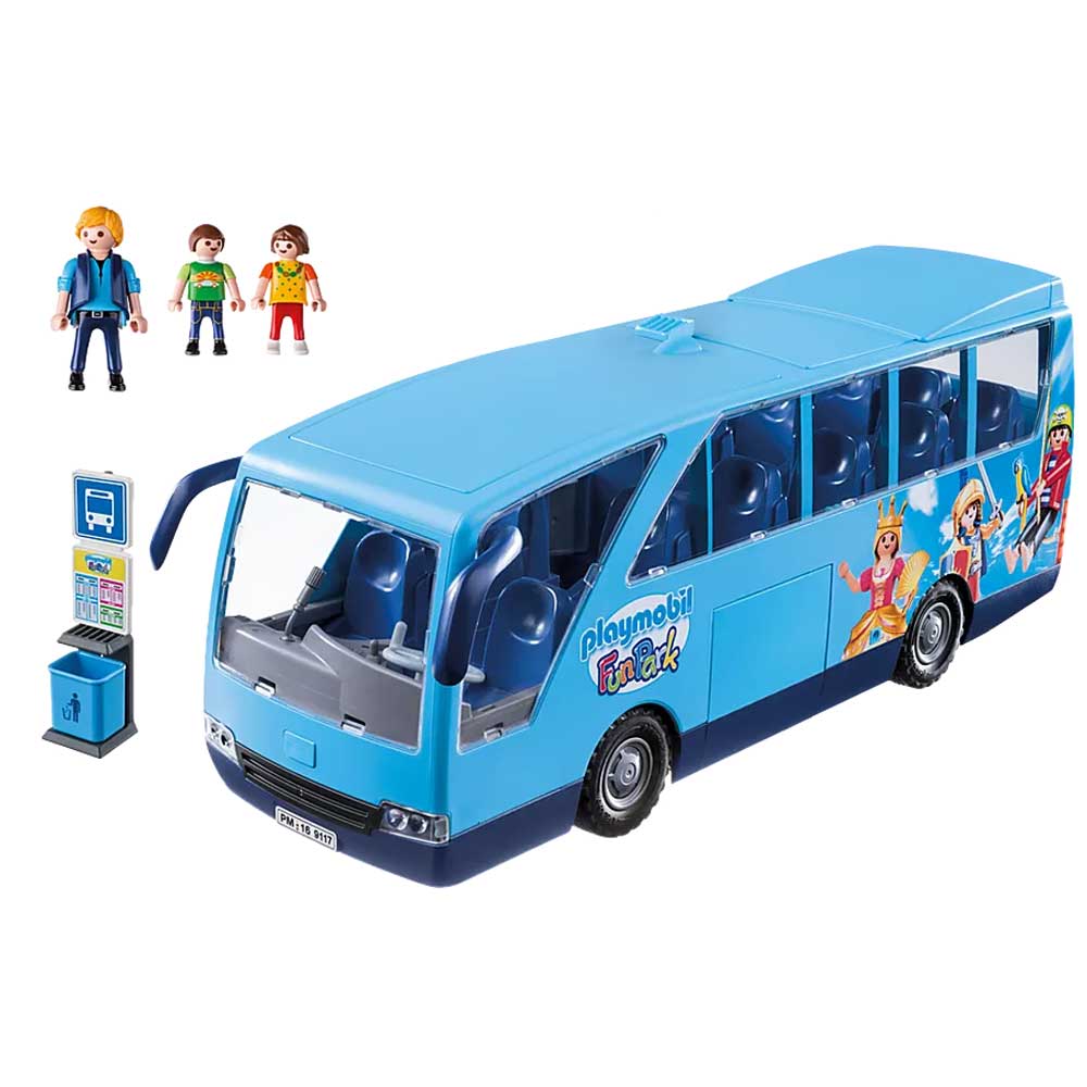 Playmobil 9117 - Playmobil Funpark Bus Coach - Family Fun
