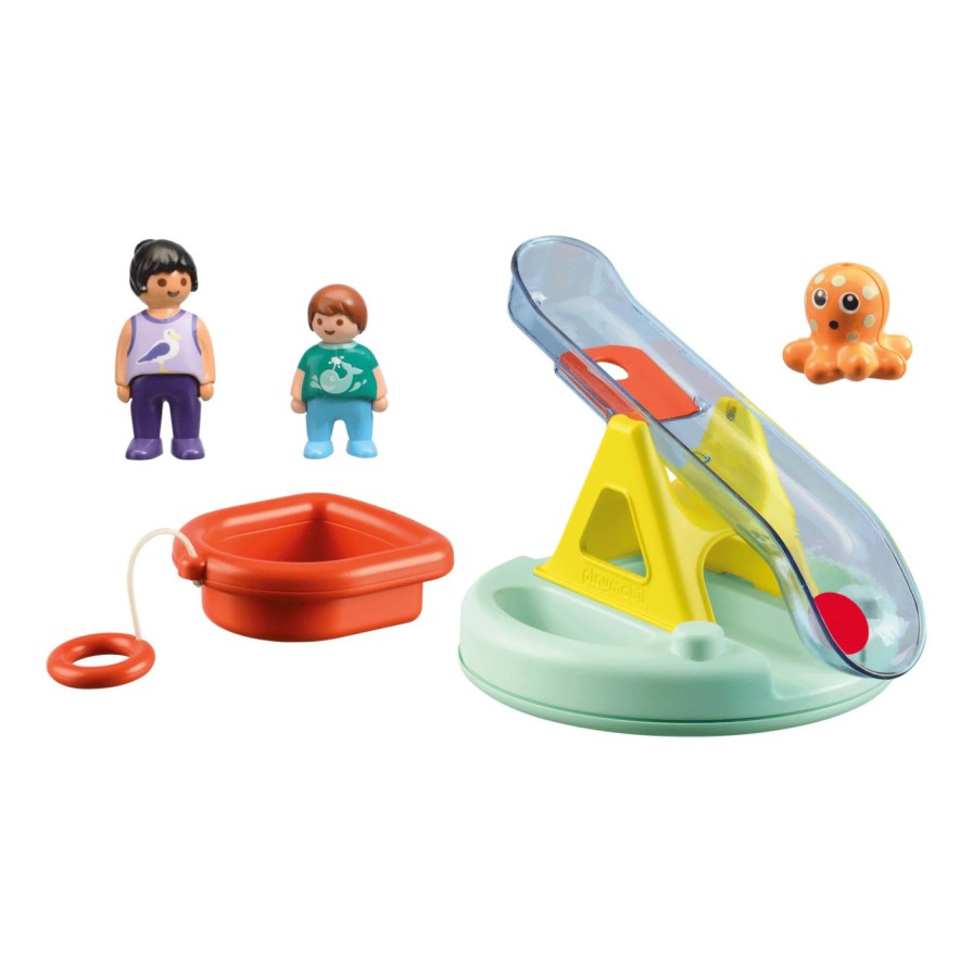 Playmobil 70635 - Water Seesaw with Boat - Playmobil 1.2.3 Aqua 