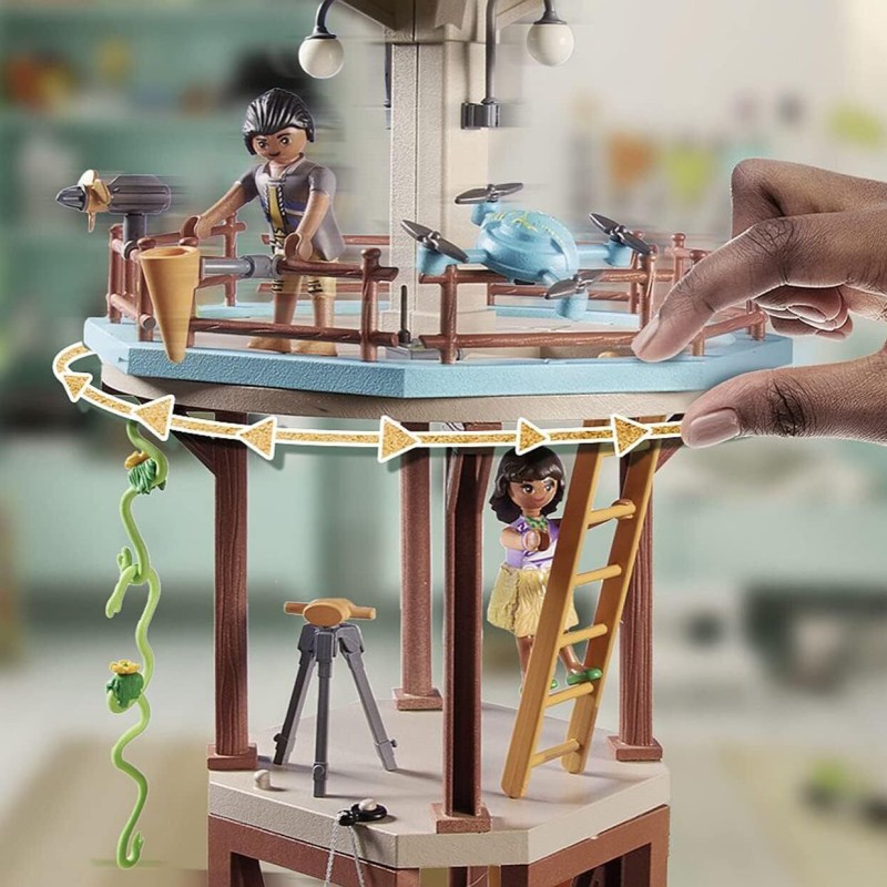 Playmobil 71008 - Research Tower with Compass - Wiltopia 