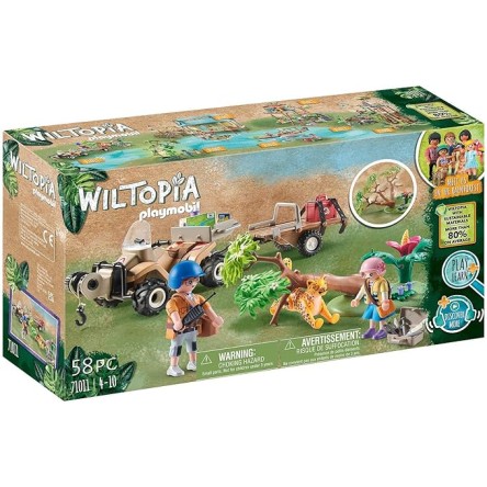 Playmobil 71011 - Wiltopia Animal Rescue Quad 