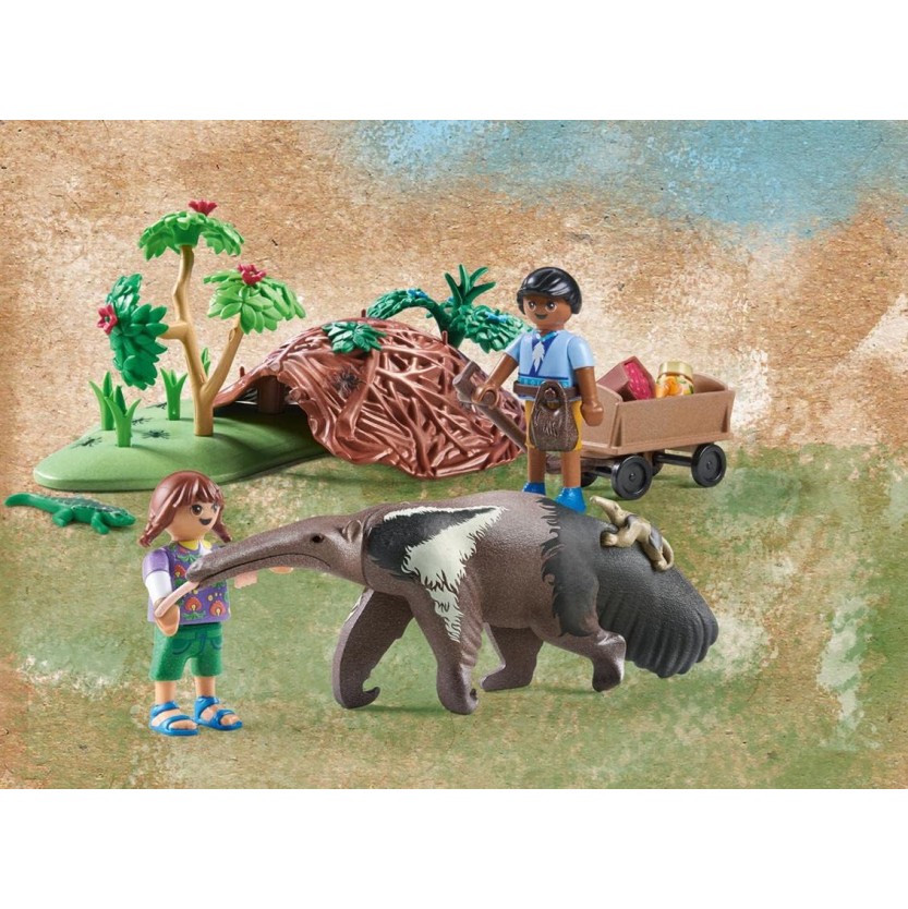 Playmobil 71012 - Wiltopia Anteater Care