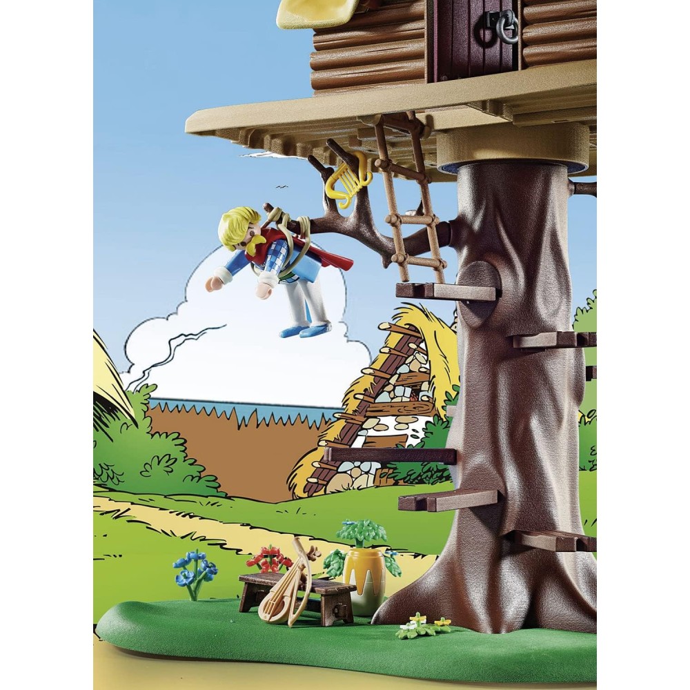 Playmobil 71016 - Asterix - Cacofonix with Tree House