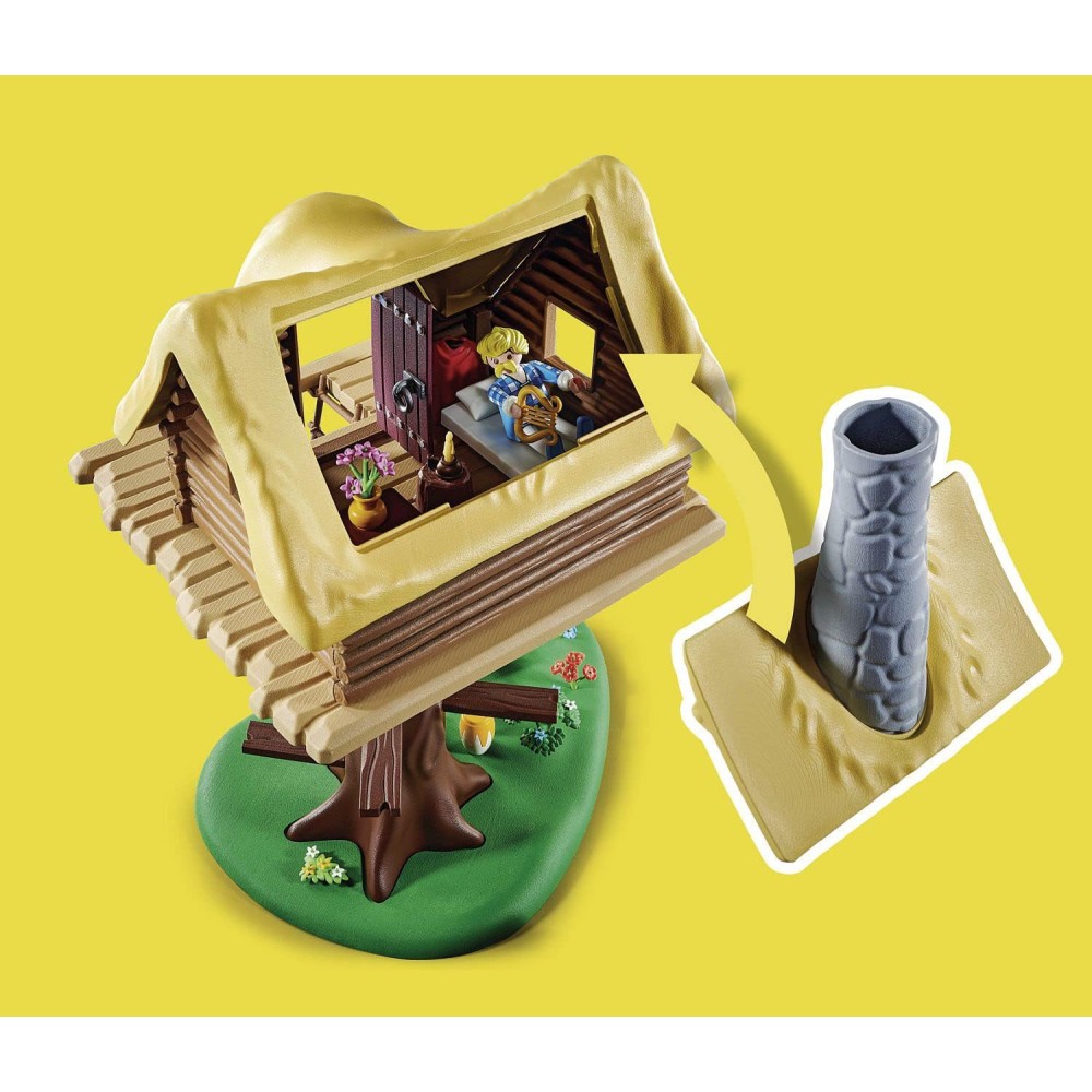Playmobil 71016 - Asterix - Cacofonix with Tree House