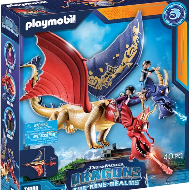 Playmobil 71080 - Wu & Wei with Jun - Dragons The Nine Realms