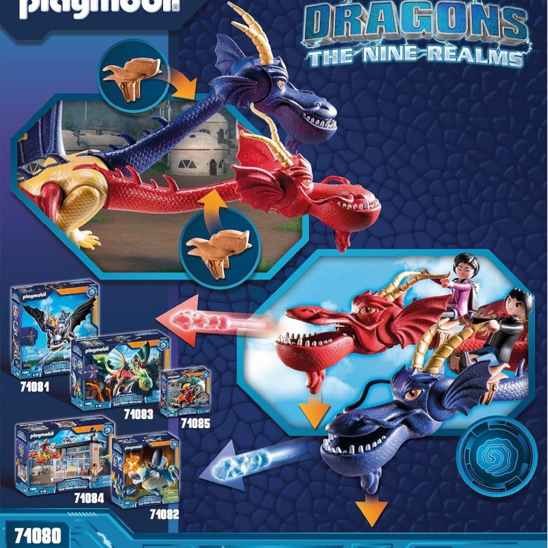 Playmobil 71080 - Wu & Wei with Jun - Dragons The Nine Realms